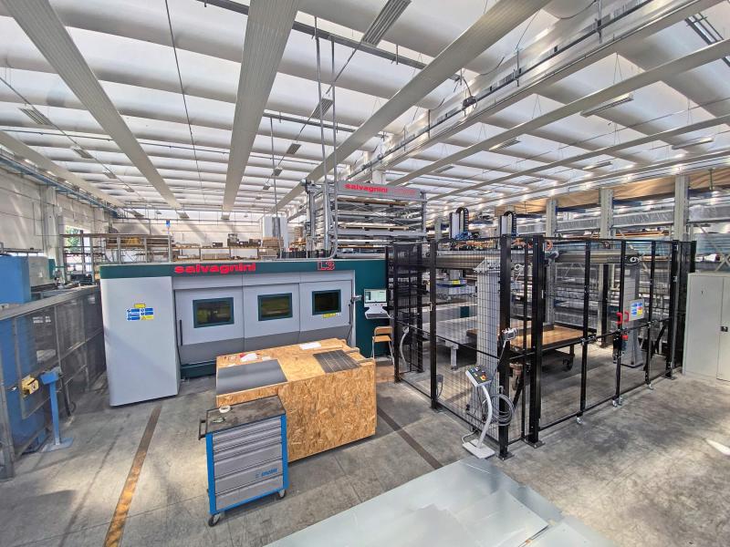 Industria 5.0: Tecnocupole Pancaldi installa l’isola di piegatura robotizzata Salvagnini