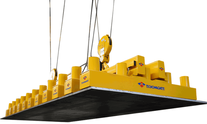 Traverse elettropermanenti: efficienza e sicurezza nella movimentazione lamiere