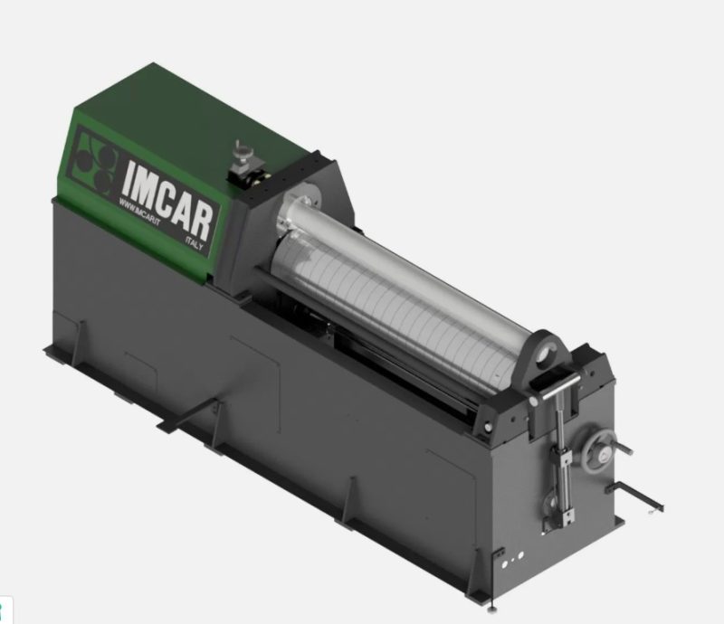 Calandra a 2 rulli per alte produzioni