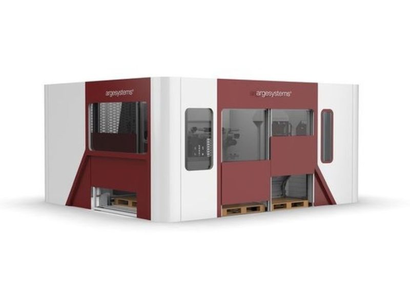 Minicella robotizzata per piegatura flessibile della lamiera