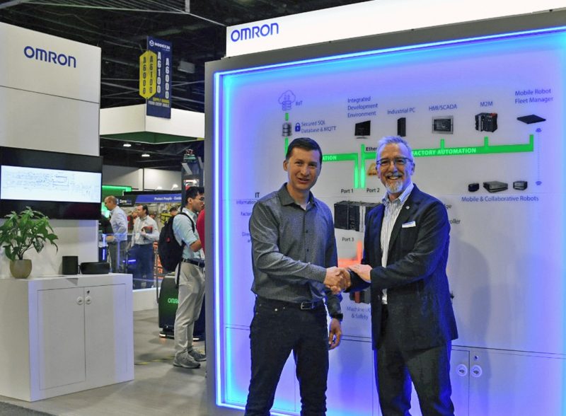 Comau e Omron Robotics in partnership strategica