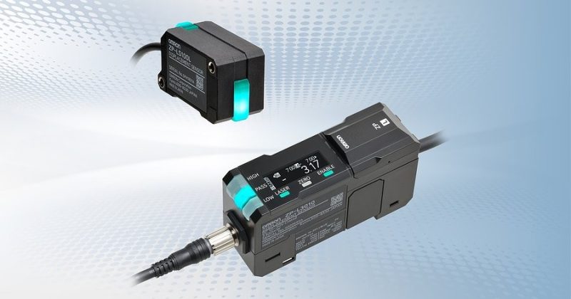 Sensore di spostamento laser