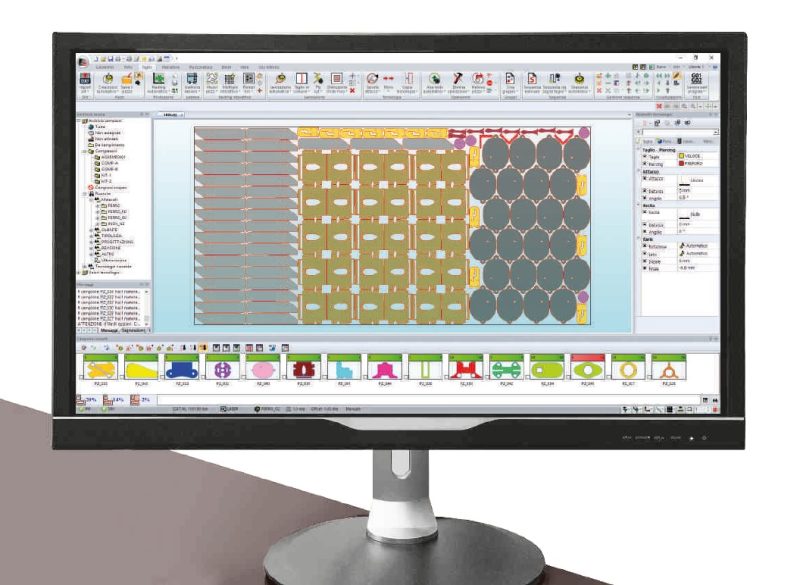 Tecnologia avanzata e nesting evoluto nella lavorazione della lamiera