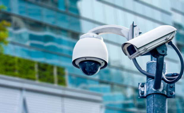 security camera and urban video