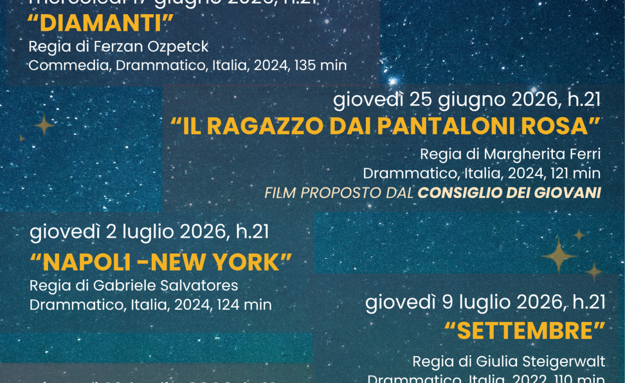 CINEMA SOTTO LE STELLE
