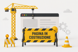 l'immagine rappresenta lo stato attuale della pagina web - la pagina è in costruzione