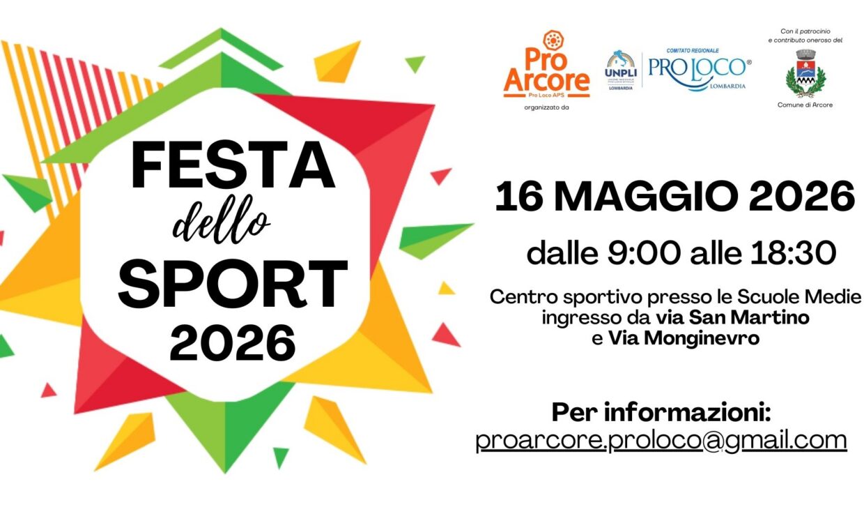 Banner Comune Festa Sport