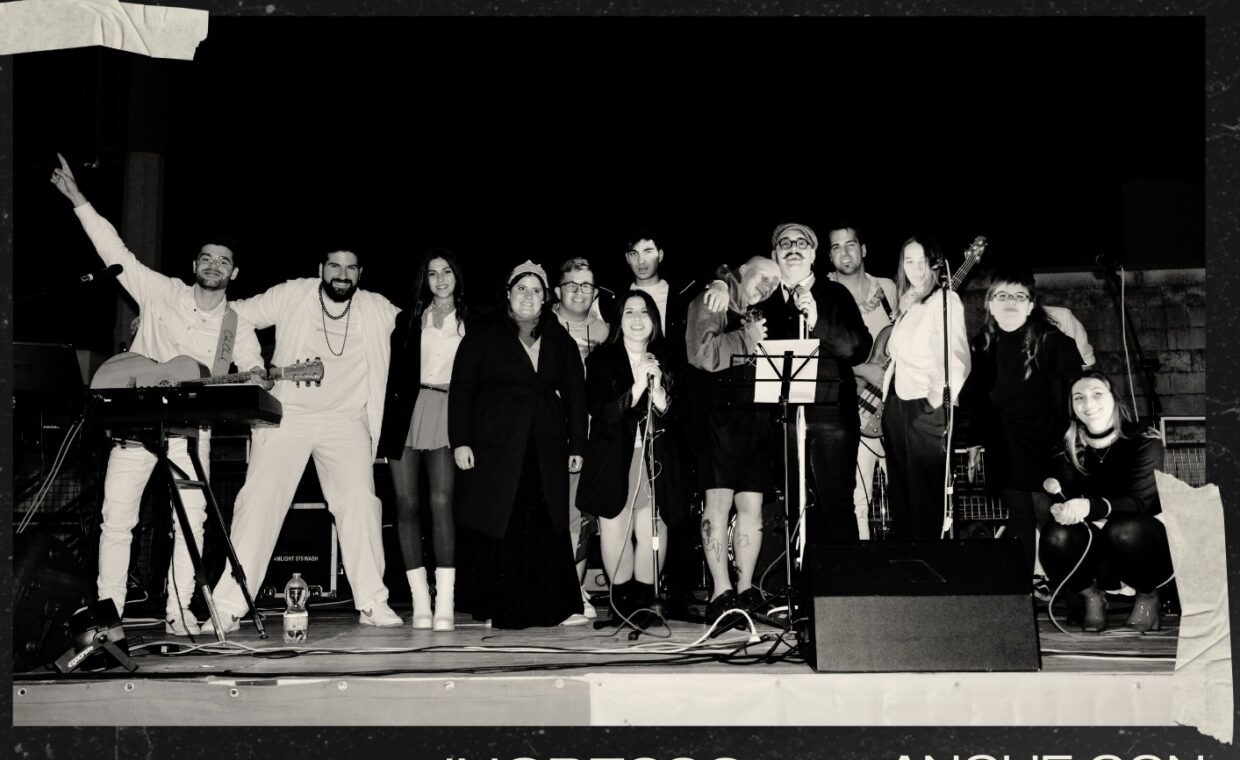 Black and White Modern Abstract Music Fest Poster - 2