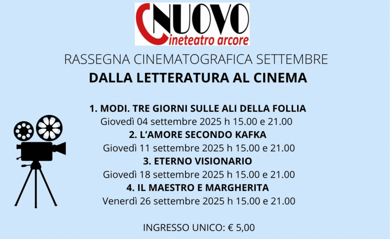 RASSEGNA CINEMATOGRAFICA