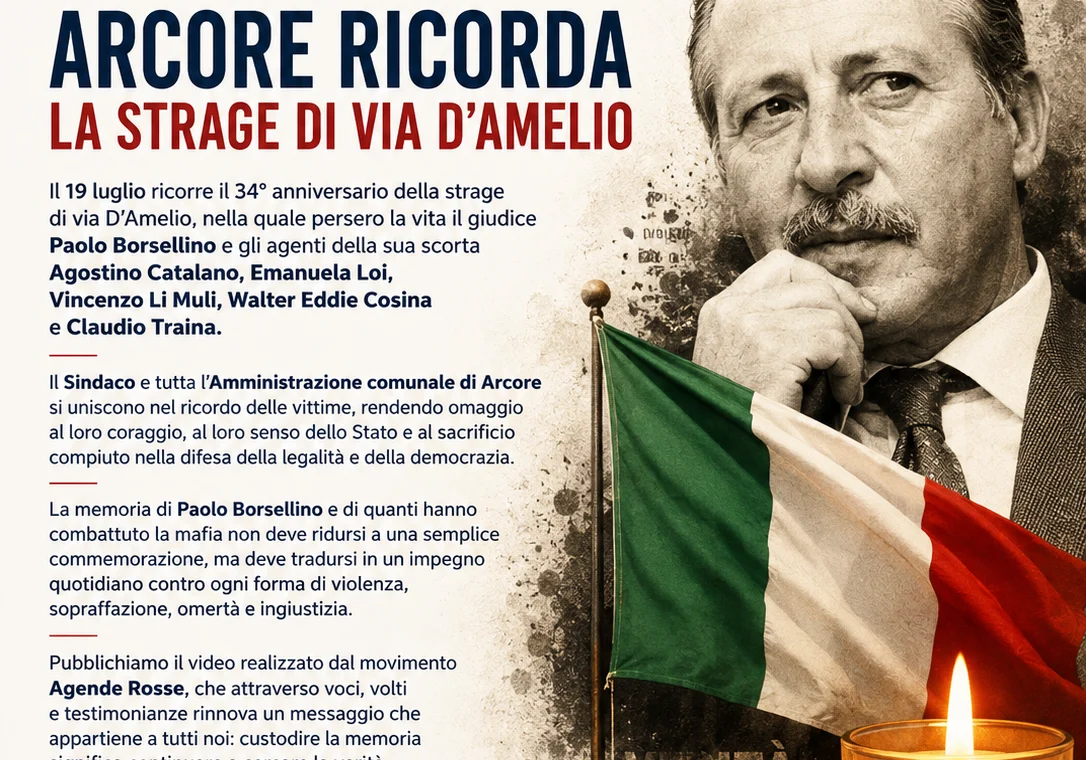 Commemorazione Strage di Via D'Amelio