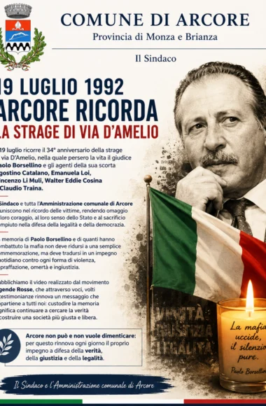 Commemorazione Strage di Via D'Amelio