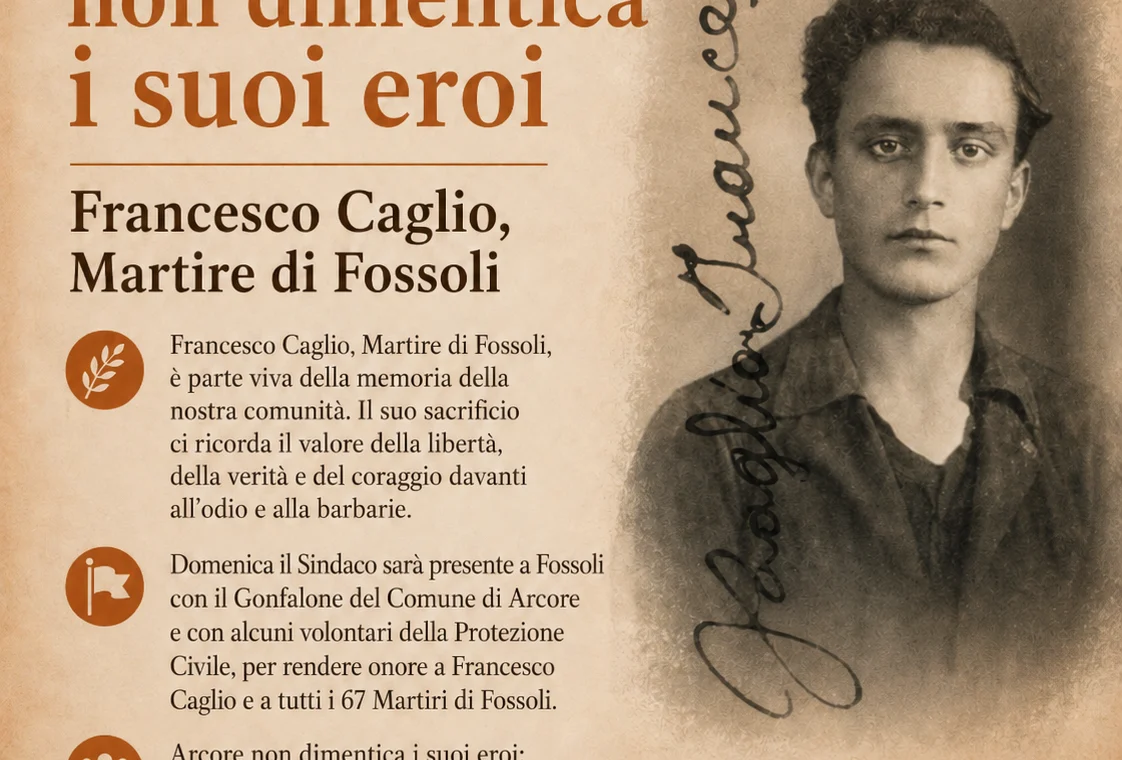 Francesco Caglio Martire di Fossoli 12.7.26