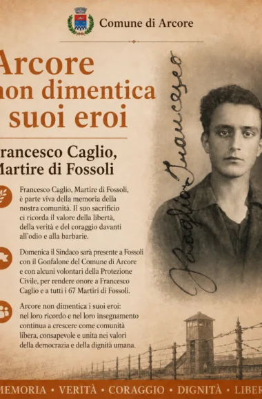 Francesco Caglio Martire di Fossoli 12.7.26