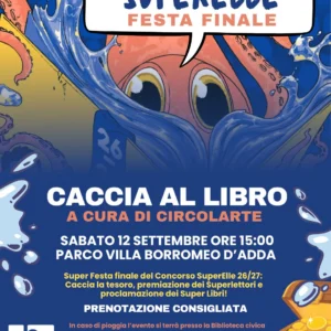 Caccia al libro a cura di circolarte. Festa finale del concorso super Elle