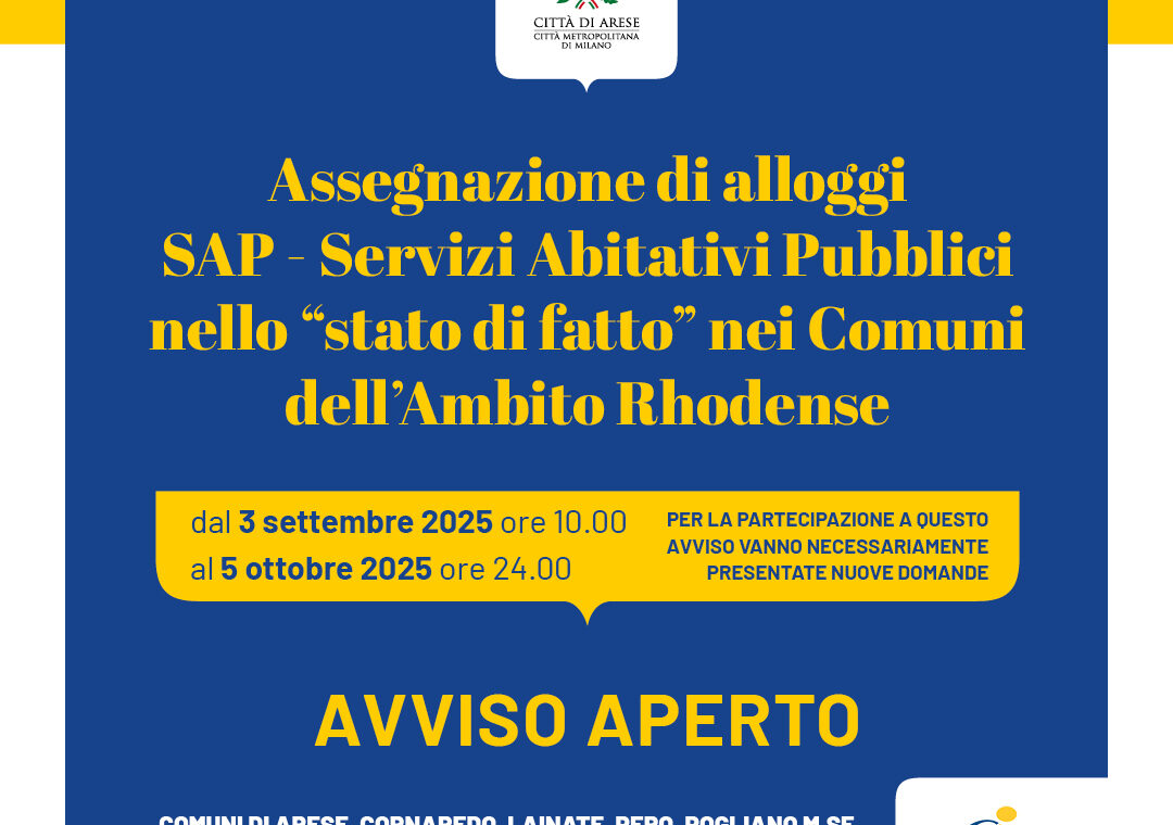 Bando SAP settembre_FB