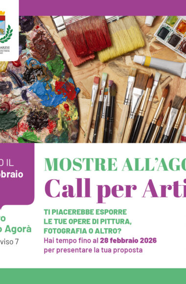 Mostre_call per artisti