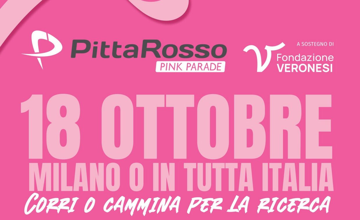 pink parade 18 ottobre Milano e tutta italia corsa per la ricerca