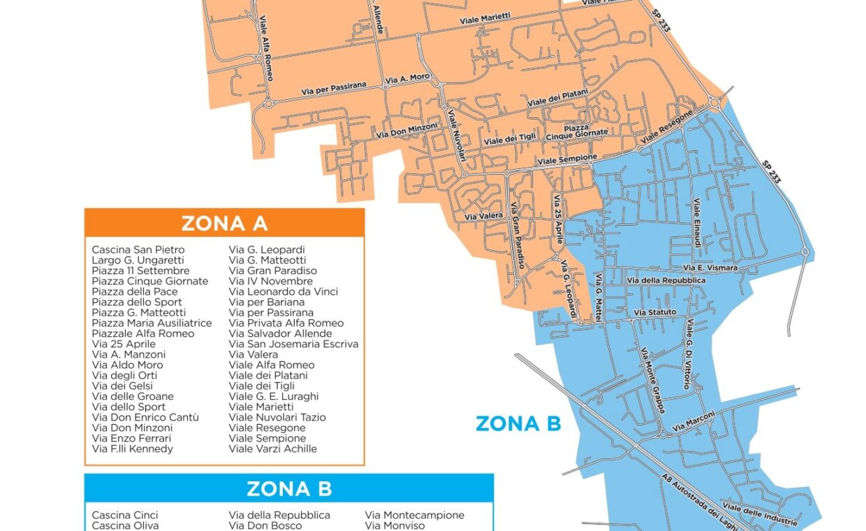 Igiene urbana_mappa zone