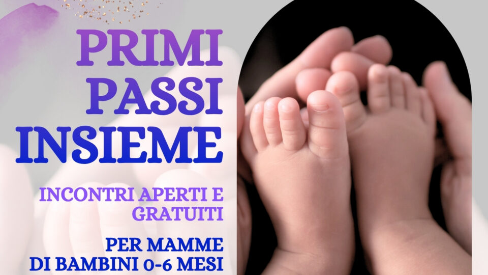 Locandina - primi passi insieme