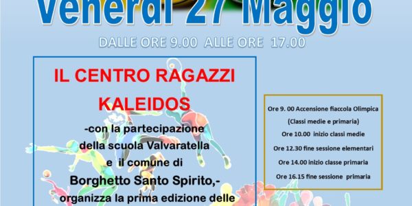 le olimpiadi della pace