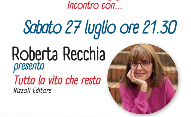 Locandina pomeriggi e serate d'Autore.Roberta Recchia.