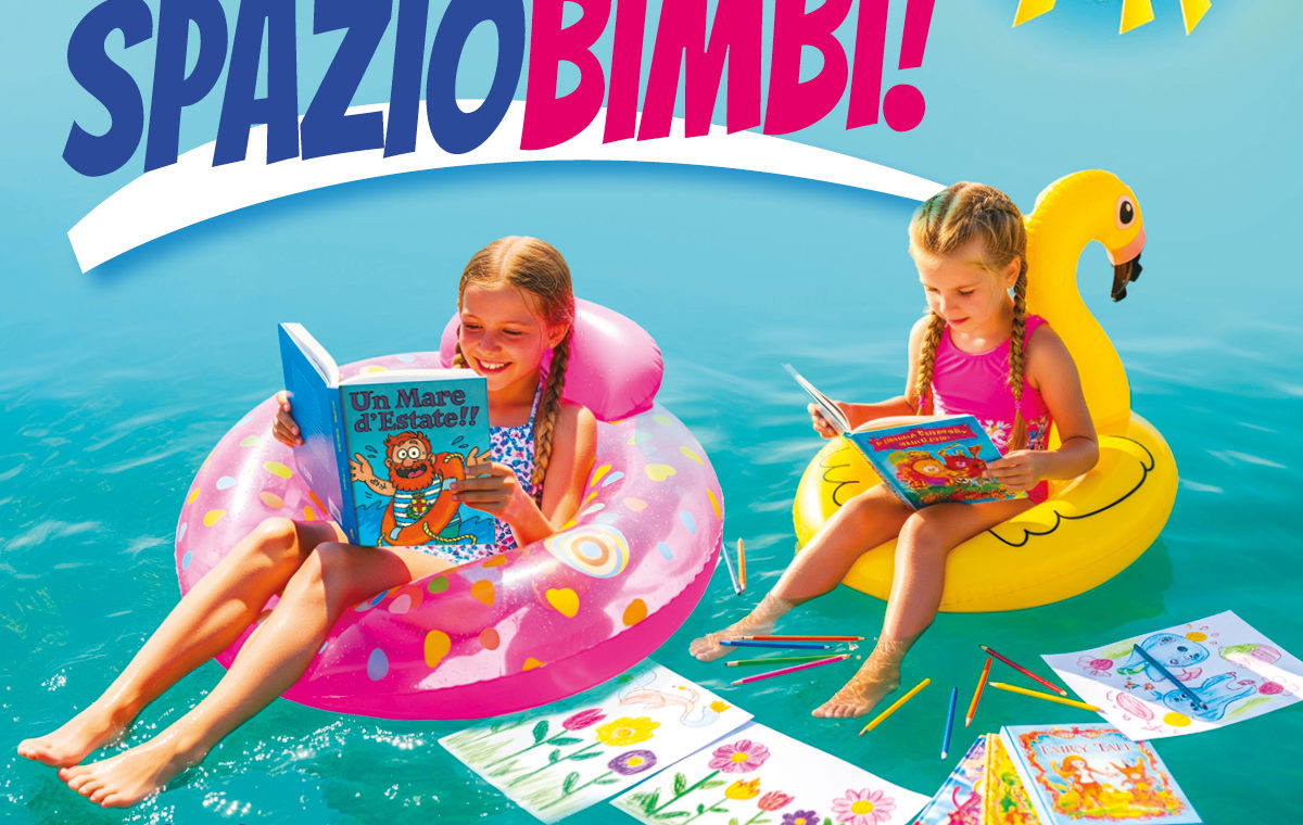 Spazio bimbi - locandina agosto