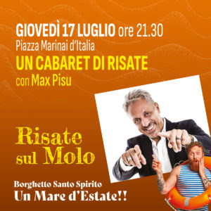 Un Cabaret di risate con Max Pisu - 17.07.2025