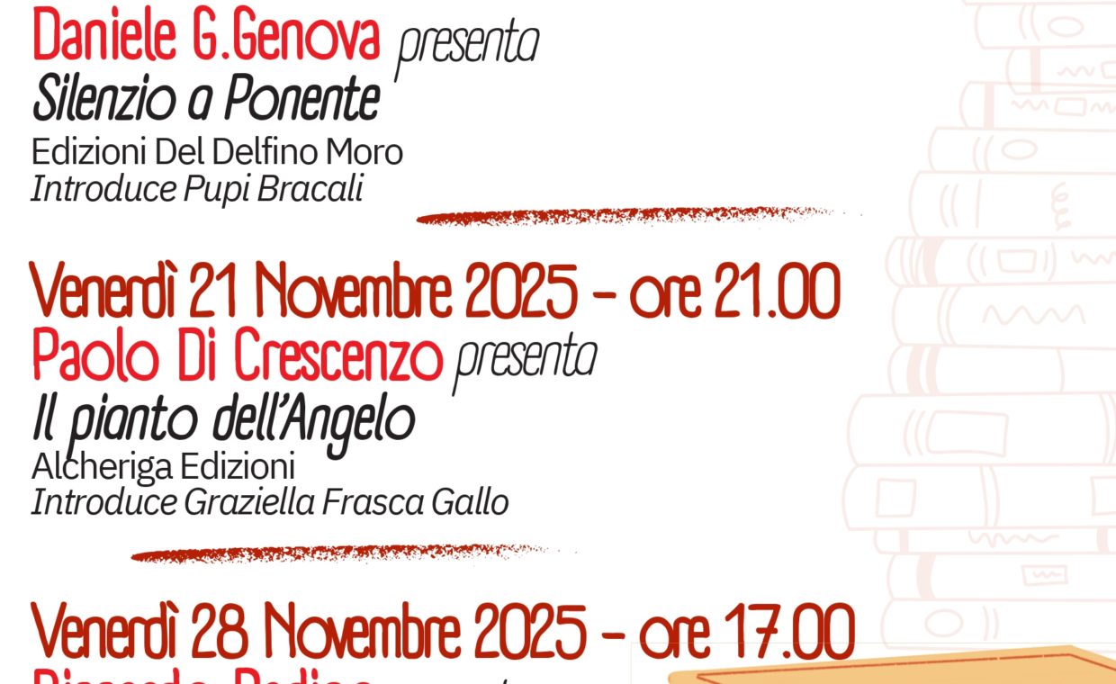 Locandina Autori a palazzo 2025