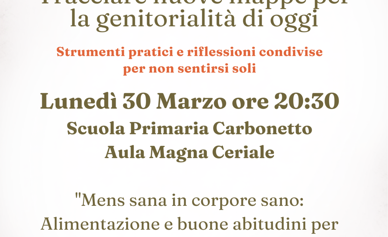 30 marzo MENS SANA IN CORPORE SANO
