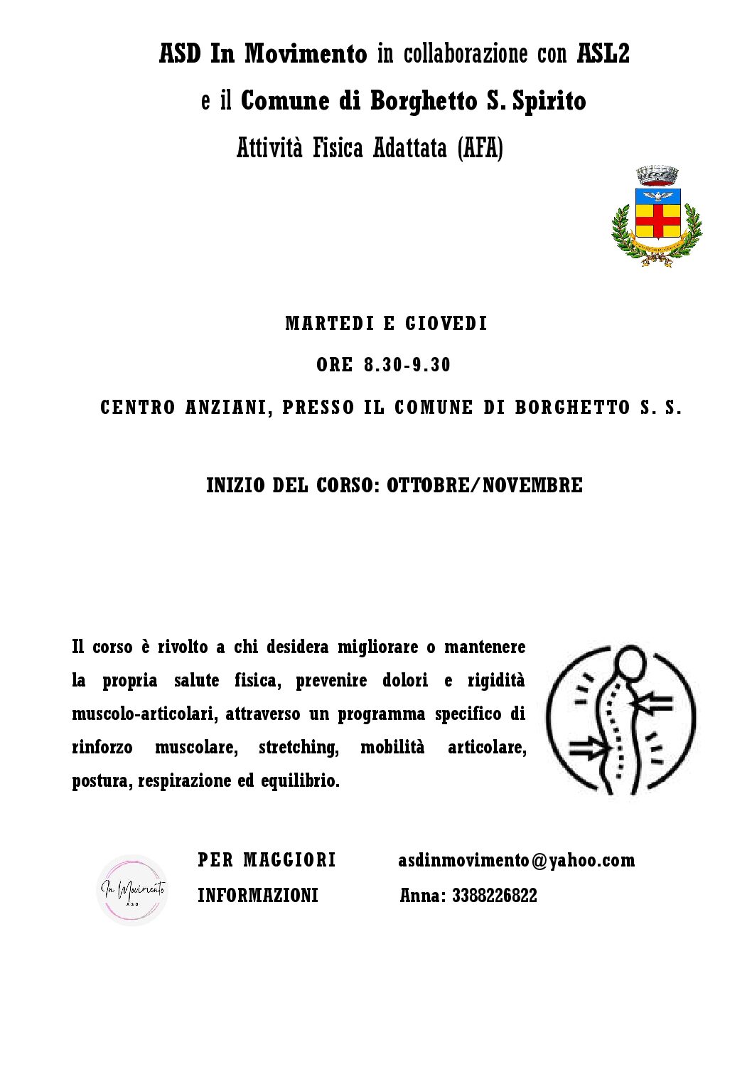 LOCANDINA CORSO BORGHETTO SS