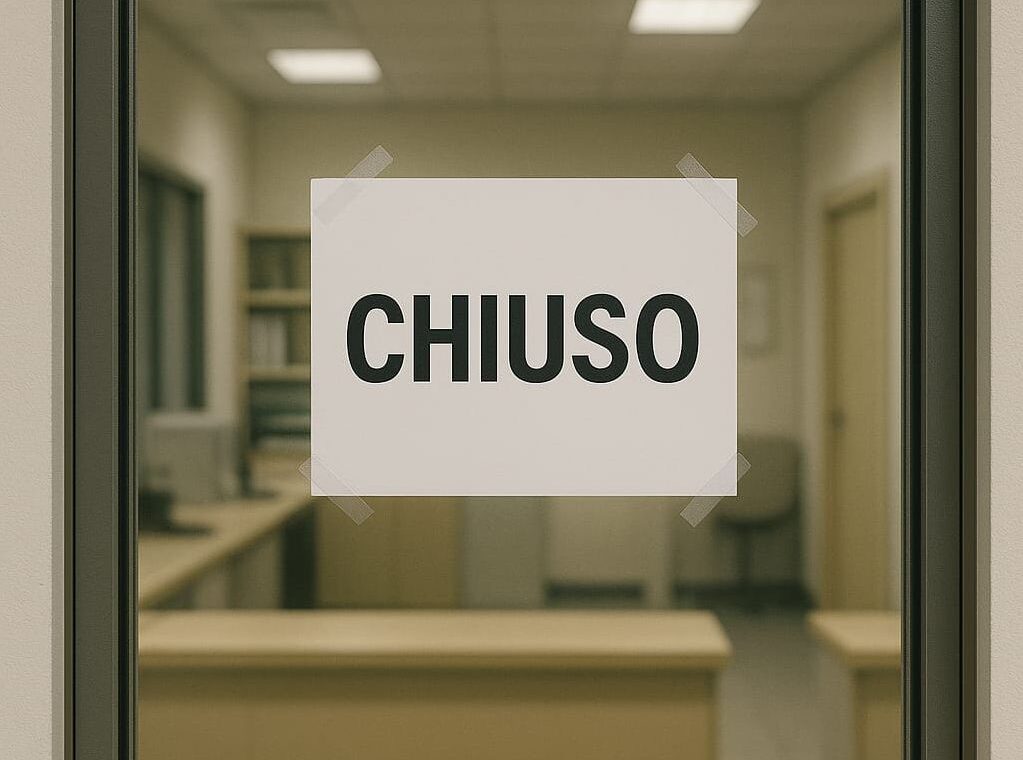sportello chiuso