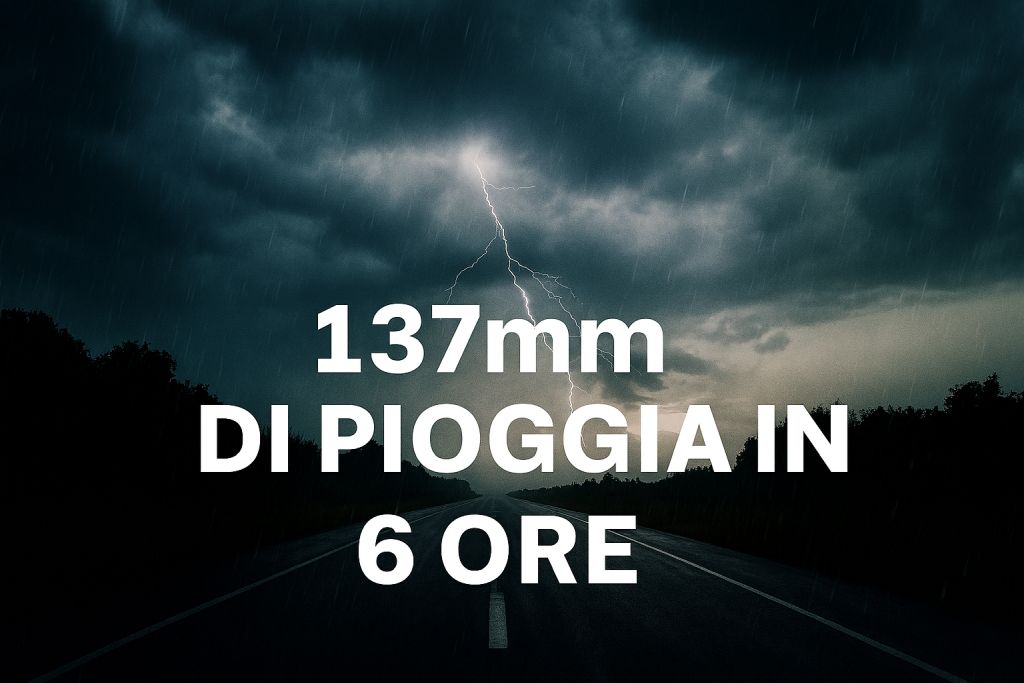 137mm pioggia