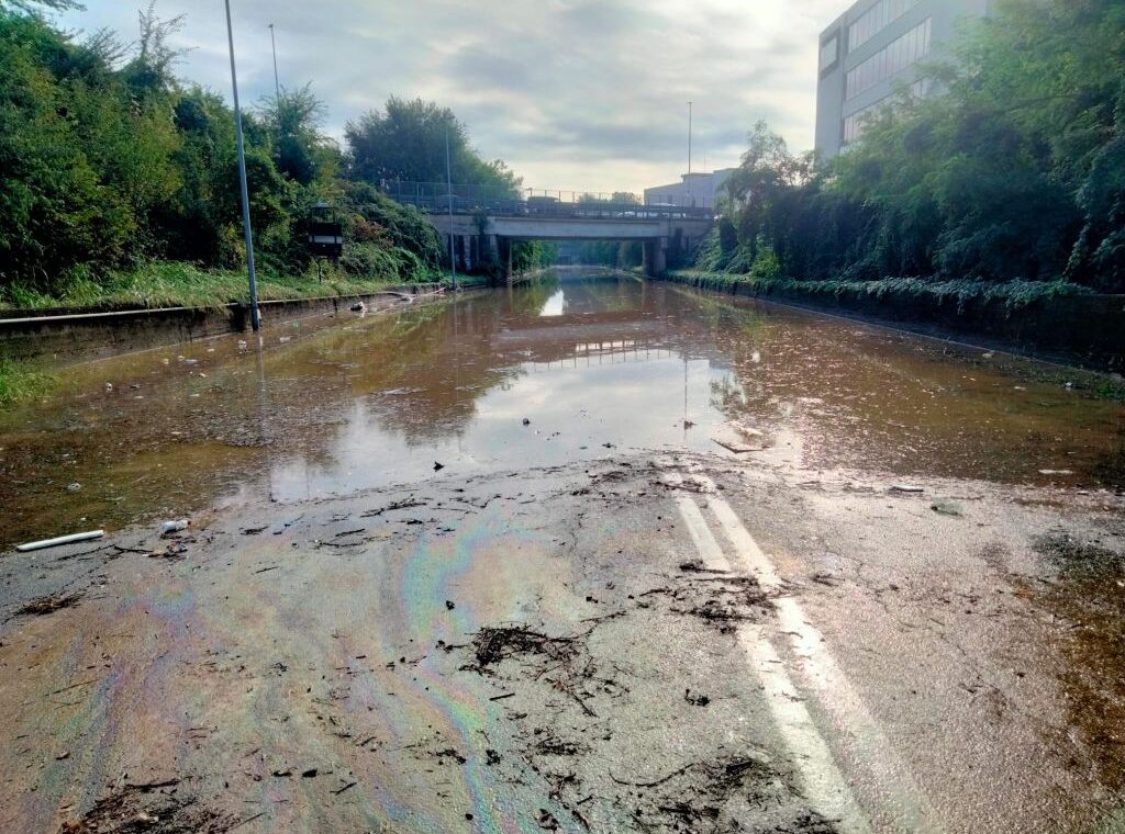 monza-saronno allagata