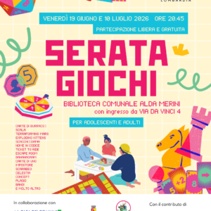Serata giochi formato IG