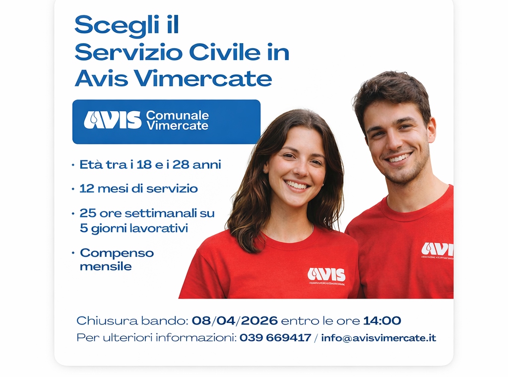Avis Vimercate-servizio civile