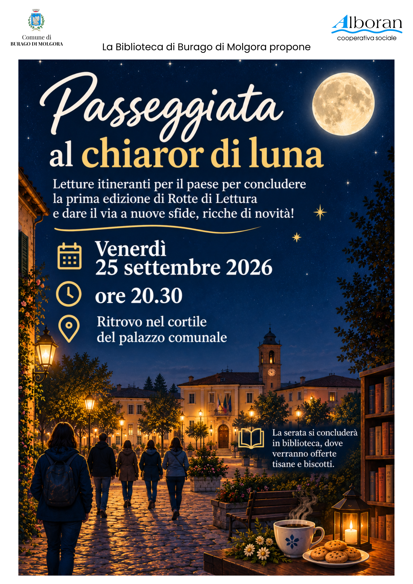 Passeggiata al chiaror di luna