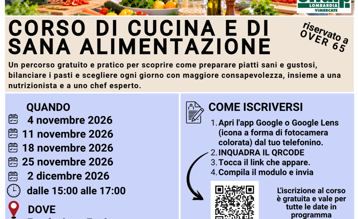 Corso cucina CDC Vimercate