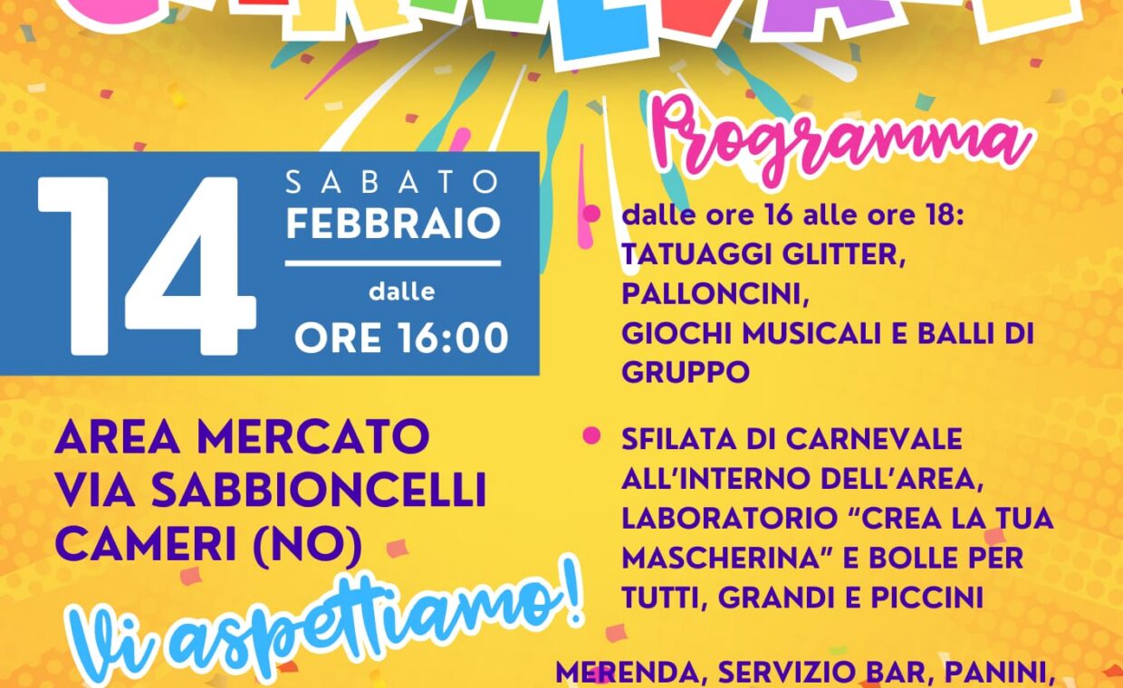 Carnevale a Cameri