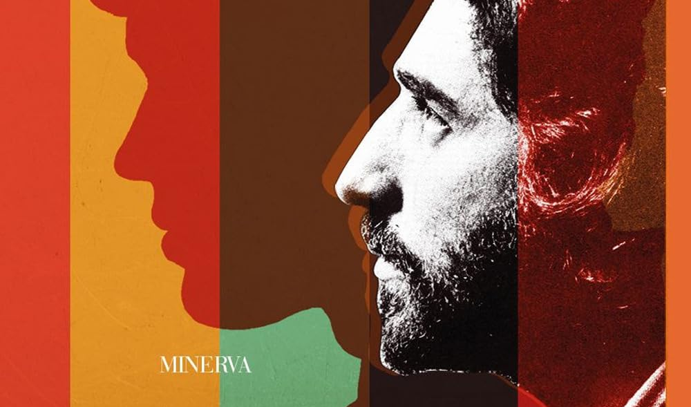 Copertina del libro con raffigurato il volto dell'autore