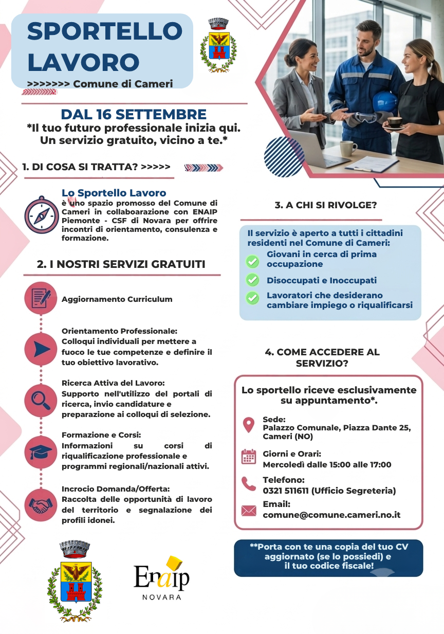 Sportello Lavoro 2026