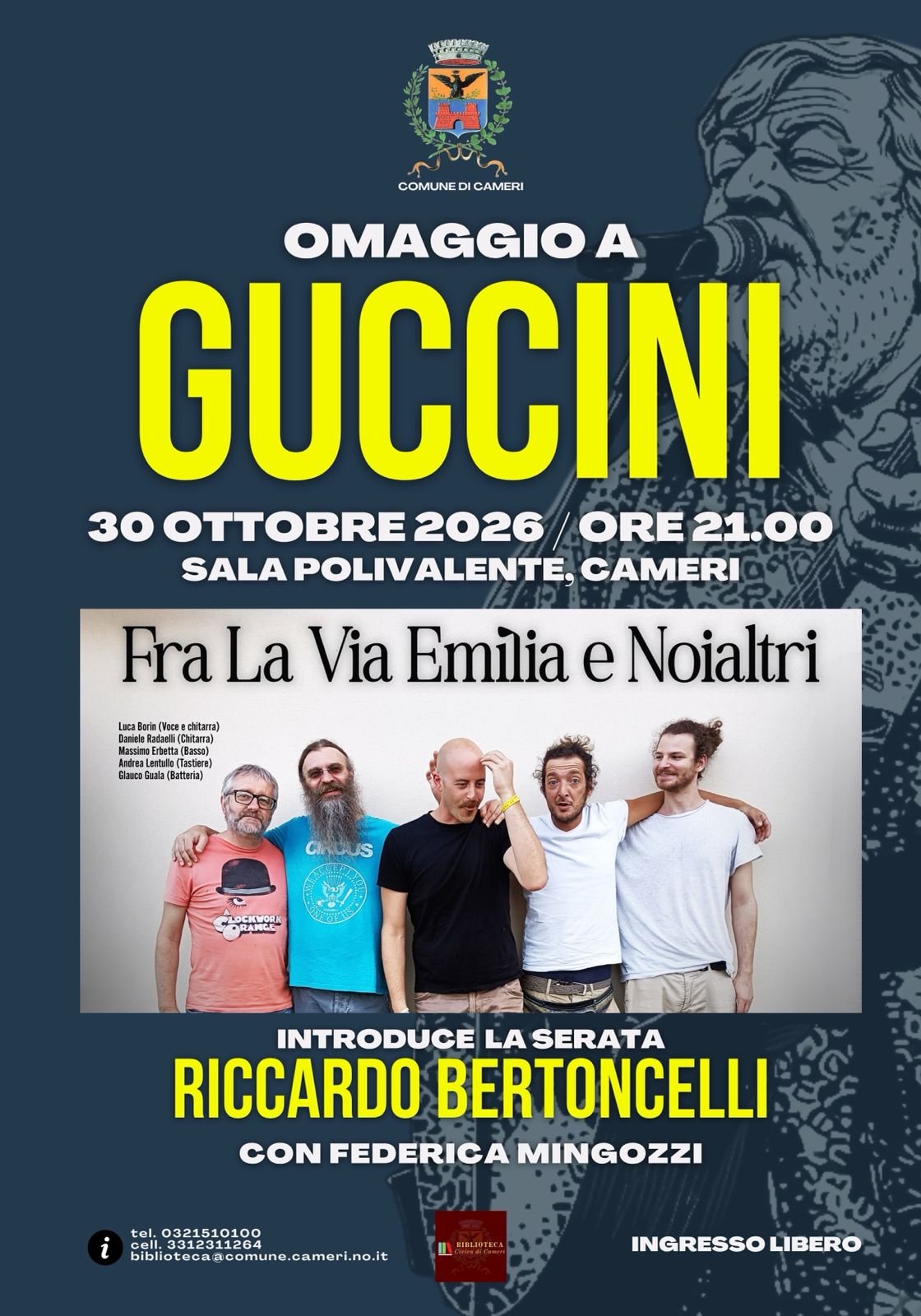 Locandina evento musicale