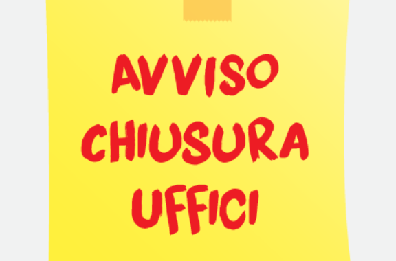 AVVISO CHIUSURA UFFICI