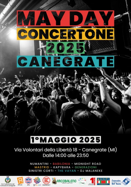 Concertone primo maggio 25