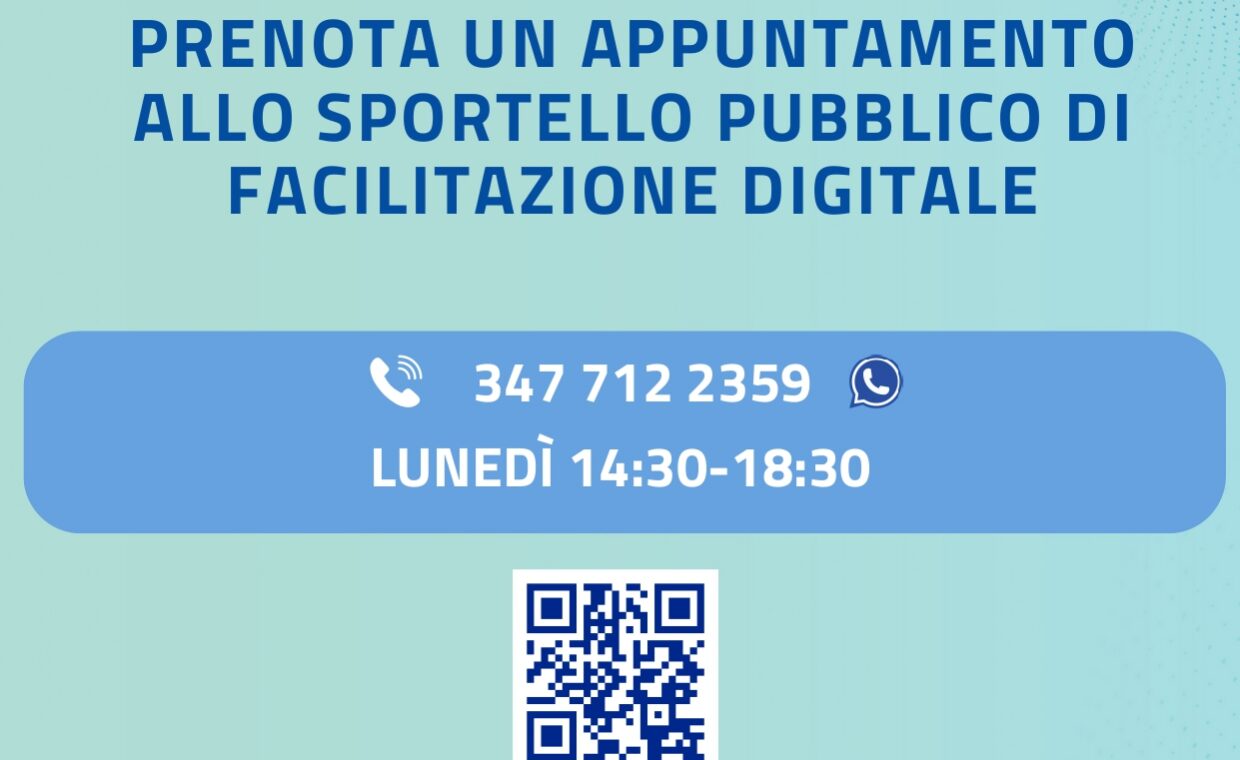 CODICE QR PER PRENOTAZIONI
