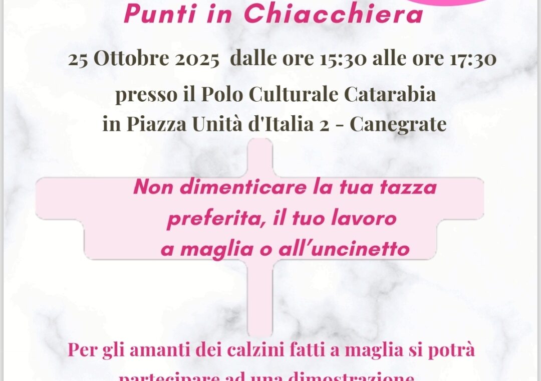 Punti in chiacchiera