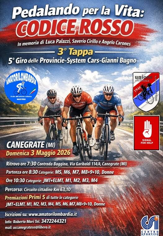 Pedalando per la vita 2026