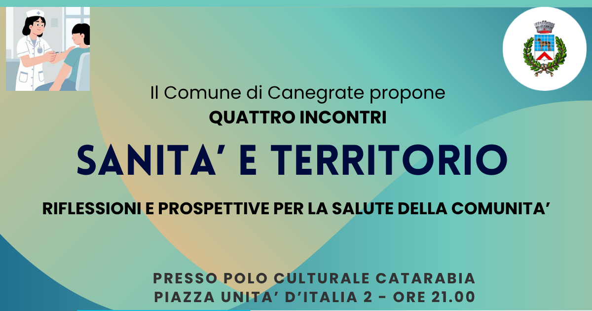 Sanità e territorio-ciclo incontri