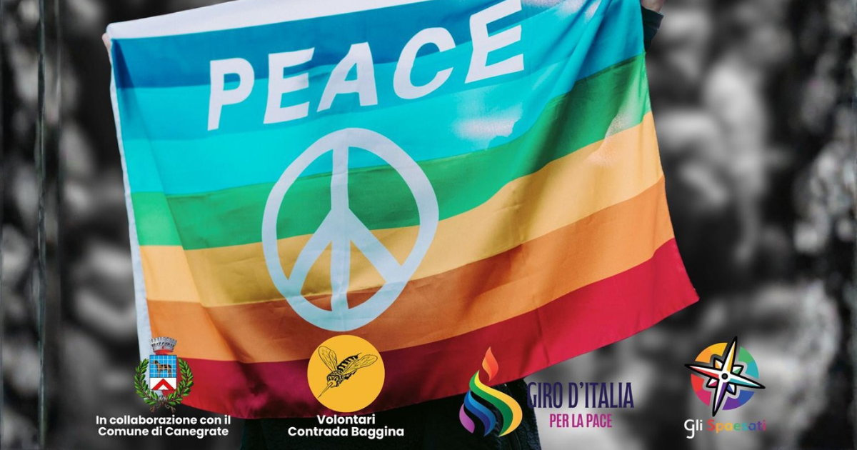 Inaugurazione panchina della pace