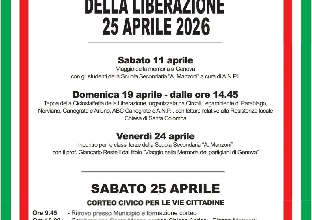 Celebrazione 81 anniversario della liberazione 2026