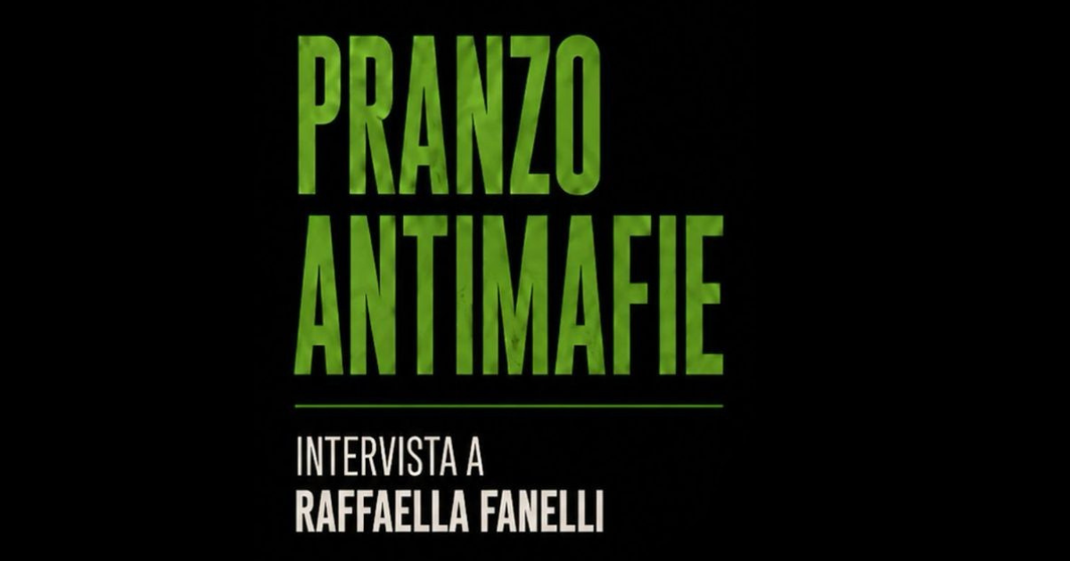 Locandina pranzo antimafie